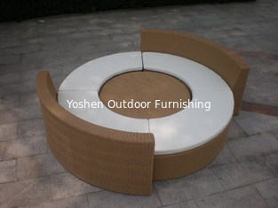 China garden furniture fire pot sofa-9872 supplier