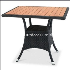 China Outdoor furniture teak top dinning table--16081 supplier