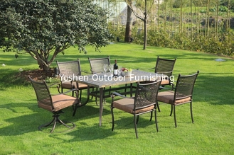 China outdoor garden furniture cast aluminum set-16102 supplier