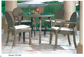 China rattan furniture dining set-8316 supplier