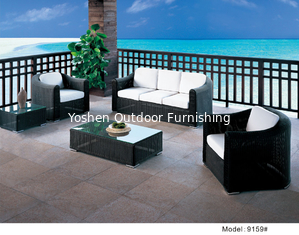 China 9pc Outdoor wicker dinning table &amp; chair--9159 supplier