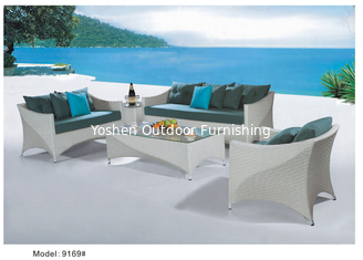 China outdoor garden rattan sofa/hotel sofa/patio sofa-9169 supplier