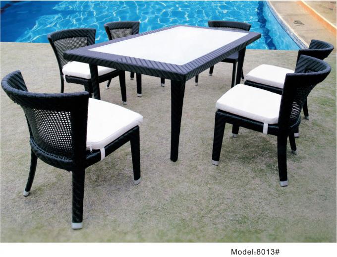 5piece PE wicker rattan outdoor 8013
