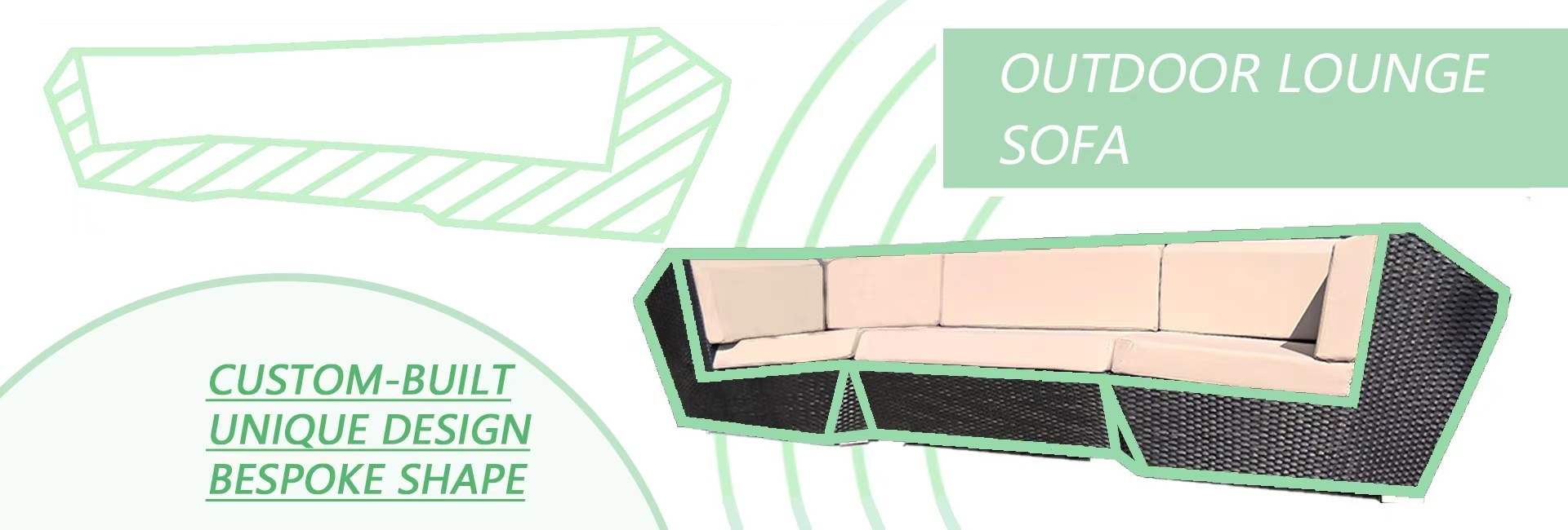 quality Wicker outdoor sofa furniture factory