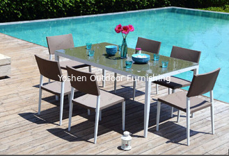China Home furniture aluminum dinning table-15020 supplier