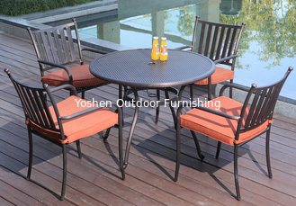 China outdoor furniture aluminum poolside table set-9071 supplier