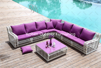 China outdoor poolside wicker sofa-15006 supplier
