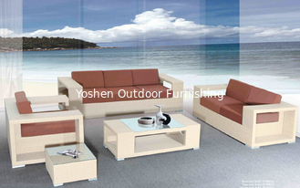 China outdoor garden rattan sofa/hotel sofa/patio sofa-9445 supplier
