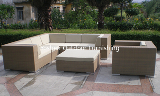 China garden furniture rattan modular sofa-9228 supplier