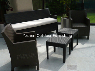 China outdoor garden rattan sofa/hotel sofa/patio sofa-9176 supplier