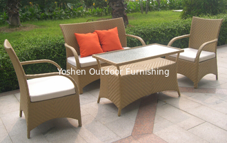 China Patio rattan sofa garden furniture-11002 supplier