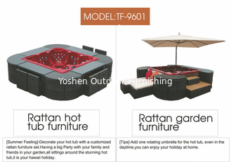 outdoor furniture Spa or jacuzzi furniture-9601