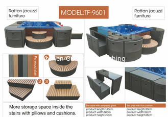 outdoor furniture Spa or jacuzzi furniture-9601