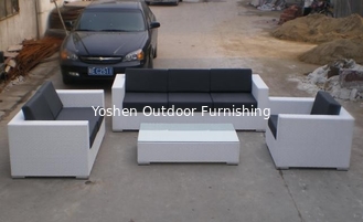 Garden furniture wicker modular sofa-1018