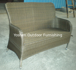 China wicker furniture bench chair -1237 supplier