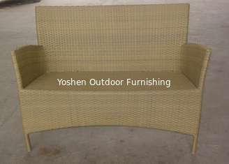 China backyard wicker leisure bench -11043 supplier