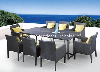 China Outdoor furniture wicker dinning table--9067 supplier