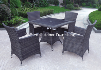 China Outdoor furniture wicker dinning table--9075 supplier