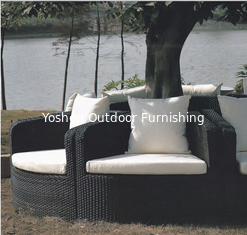China Gaden wicker round sofa around tree or pillar  --9215 supplier