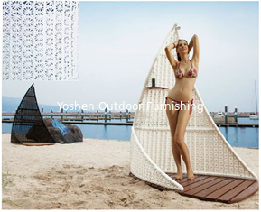 China Outdoor furniture outdoor rattan shower cubic -16022 supplier