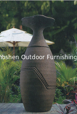 China 5pcs Stackable flower vase rattan outdoor sofa set--9082 supplier