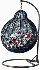 Outdoor-indoor wicker swing chair--8202