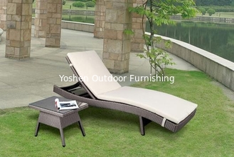 China Outdoor adjustable chaise lounge chair-16067 supplier