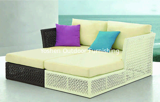 China Outdoor rattan chaise lounge chair-3009 supplier