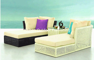 Outdoor rattan chaise lounge chair-3009