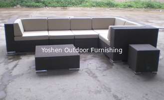 China Garden furntiure rattan modular sofa --9144 supplier