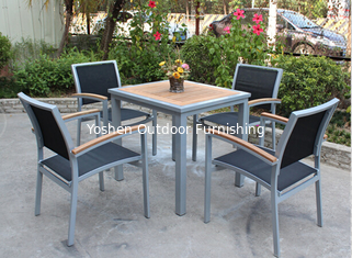 China outdoor garden teak dining furniture-16231 supplier