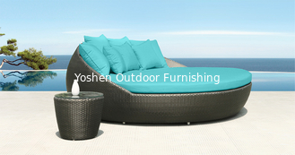 China outdoor furniture rattan daybed -9444 supplier