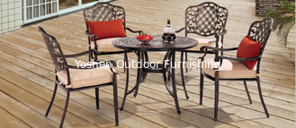 China garden cast aluminum furniture-4001 supplier