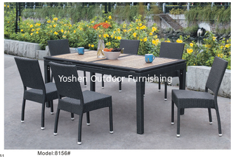 China outdoor dinning teak furniture-8156 supplier