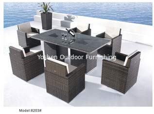 China garden furniture dining set -8023 supplier