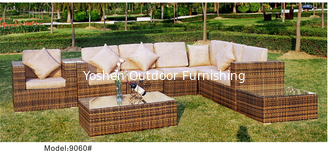 China outdoor sofa furniture rattan modular sofa --9060 supplier