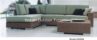 China outdoor sofa furniture rattan modular sofa --9089 supplier