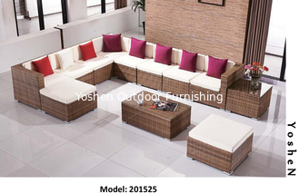 China 12piece -Modern Outdoor patio rattan wicker Sofa Sectional modular -201525 supplier