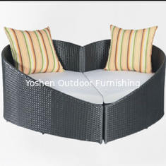 China High quality courtyard swimming pool bed hotel outdoor furniture day bed resort outdoor daybed round---6102 supplier