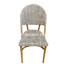 China Bamboo chairs set outdoor furniture outdoor table and chair set hotel restaurant patio chairs---YS6602 supplier