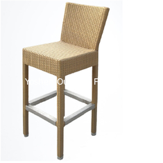 China Wicker rattan PE resin bar chair garden resort hotel Bistro Counter Height Chair outdoor bar stools---YS5608 supplier