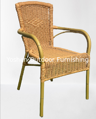 China Ratta outdoor furniture wicker resin comfortable chair plastic chair beach chair---6208 supplier