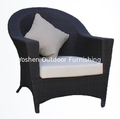 China Rattan garden furniture set dining chair aluminium chair outdoor wicker resin plastic ratan chair---YS5646 supplier