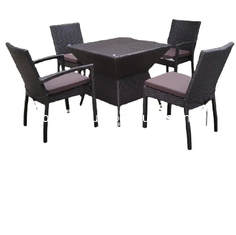 China Hot selling good price modern outdoor dining set patio table restaurant tables and chairs---6231 supplier