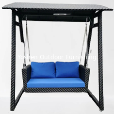 China Luxury modern outdoor hanging chair aluminum hanging bed bench hotel garden patio swings hanging chair---3031 supplier