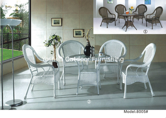China dining set for 4 people with 2 arm chairs and 2 armless chair-8005 supplier