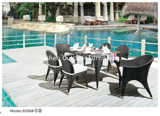 China Swimming pool dining set -8056 supplier
