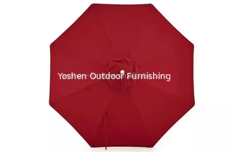 10ft Replacement beige parasol Covers 8 Ribs Market Patio Umbrella Canopy Cover canvas for outdoor umbrellas