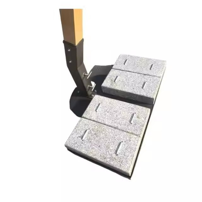 152kgs 4pcs Heavy Duty Outdoor Beach Garden Patio Umbrella Parasol Stand Granite Base