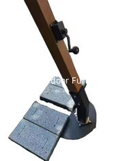 Universal Umbrella Handle for Umbrellas With Wooden or Aluminium Garden Arm 3x3x4 Strong Manual Crank Winch